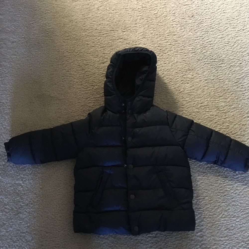 Zara Navy Blue bubble jacket for kids (4y)